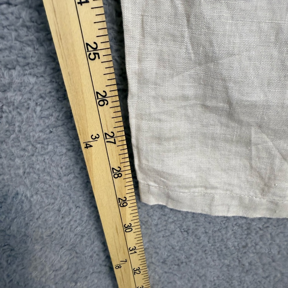 Women’s Kleen pull on linen pants medium minimalist lagenlook - Picture 4 of 7